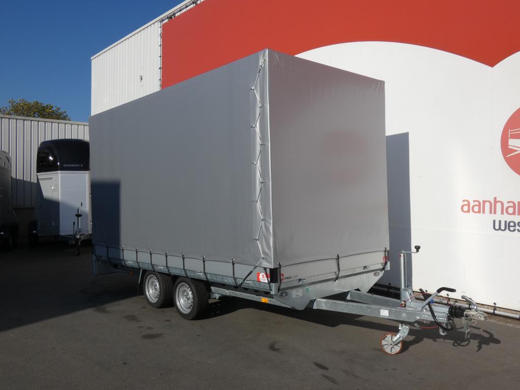 Proline Huifaanhangwagen tandemas 401x185x210cm 2850kg